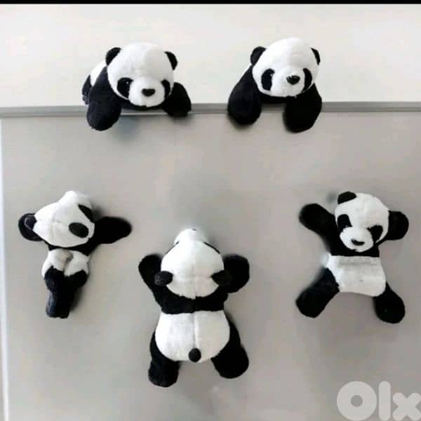 cute plush panda magnets!! 0