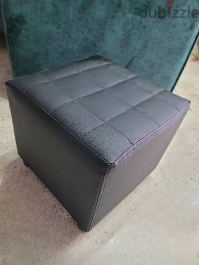 Leather Cube