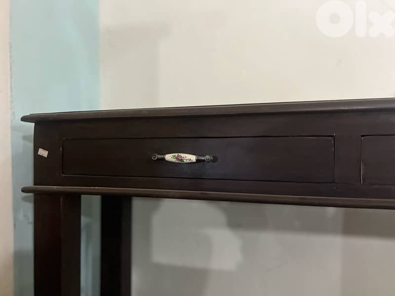solid wood console 1