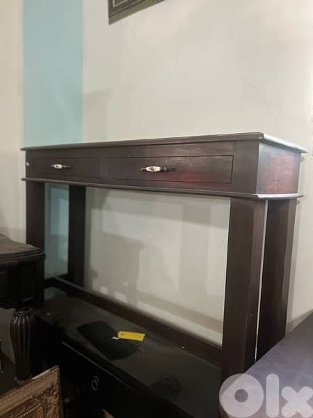 solid wood console 3