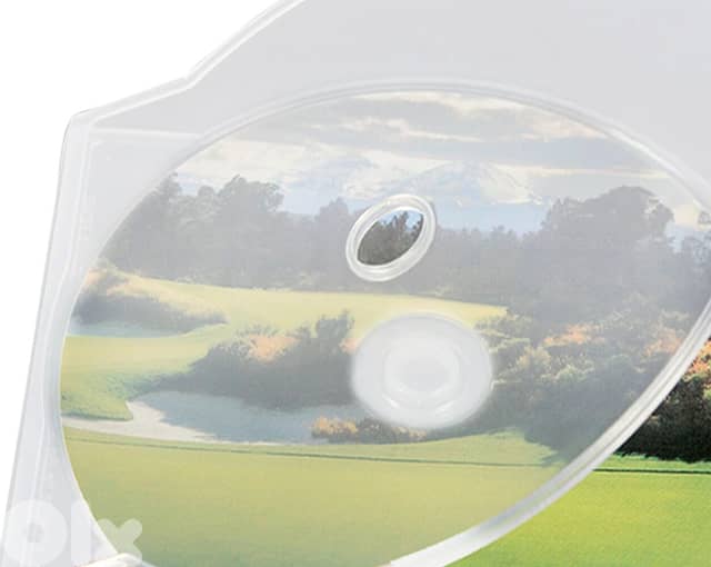 Blank CD/DVD Jewel Case Square 5.2mm Silm Black/Color Tray علبة سيدي 6