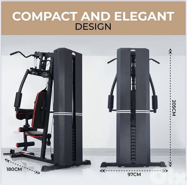 Multi station home gym 1