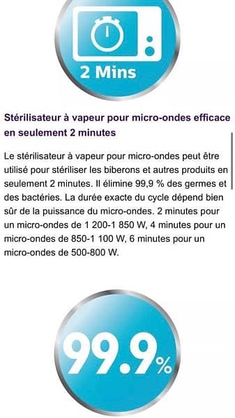 microwave sterilizer Avent 1
