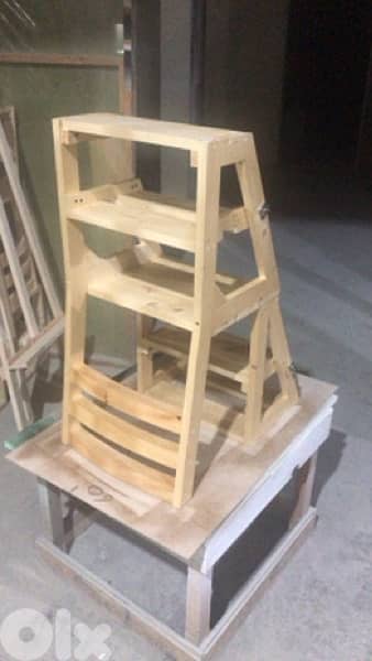 convertible wooden chair 1