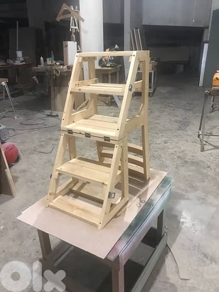 convertible wooden chair 2