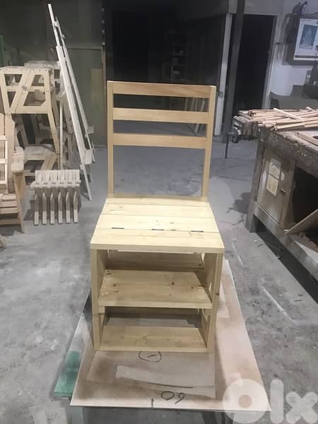 convertible wooden chair 6