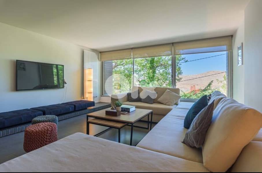 L13631-Chalet With Terrace for Rent In Tilal Al Assal,Kfarzebian 2