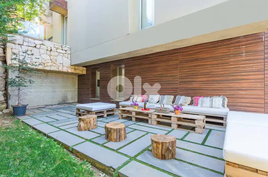 L13631-Chalet With Terrace for Rent In Tilal Al Assal,Kfarzebian 4