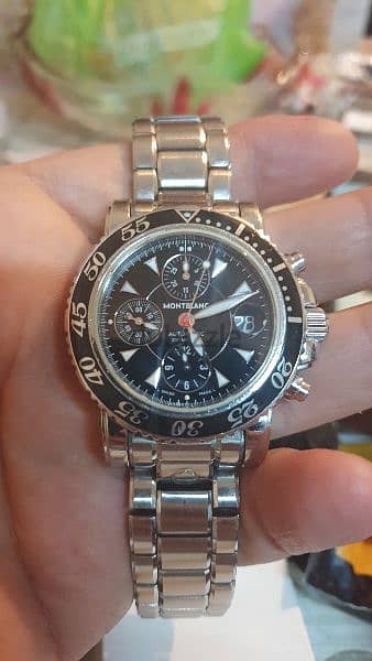 montblanc automatic chronograph 0
