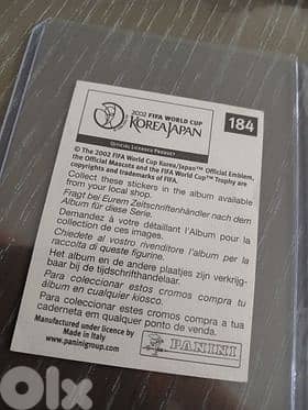 Panini Ronaldo R9 2002 Sticker 1