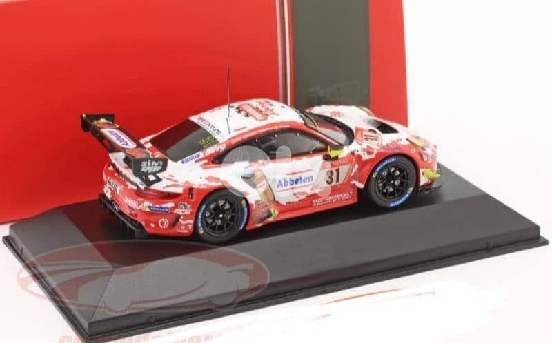 Porsche GT3 R 2020 diecast car model 1;43. 4