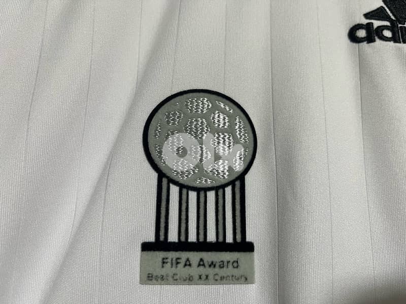 real madrid 04’ history beckham fifa award best club century award kit 1