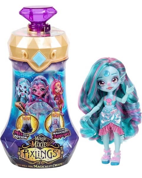 Magic Mixies Pixlings. Unia The Unicorn Pixling. 3
