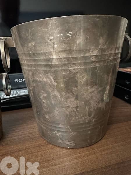 Silver Champagne Bucket 3