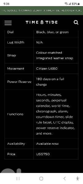 citizen  rare watch bargain 17