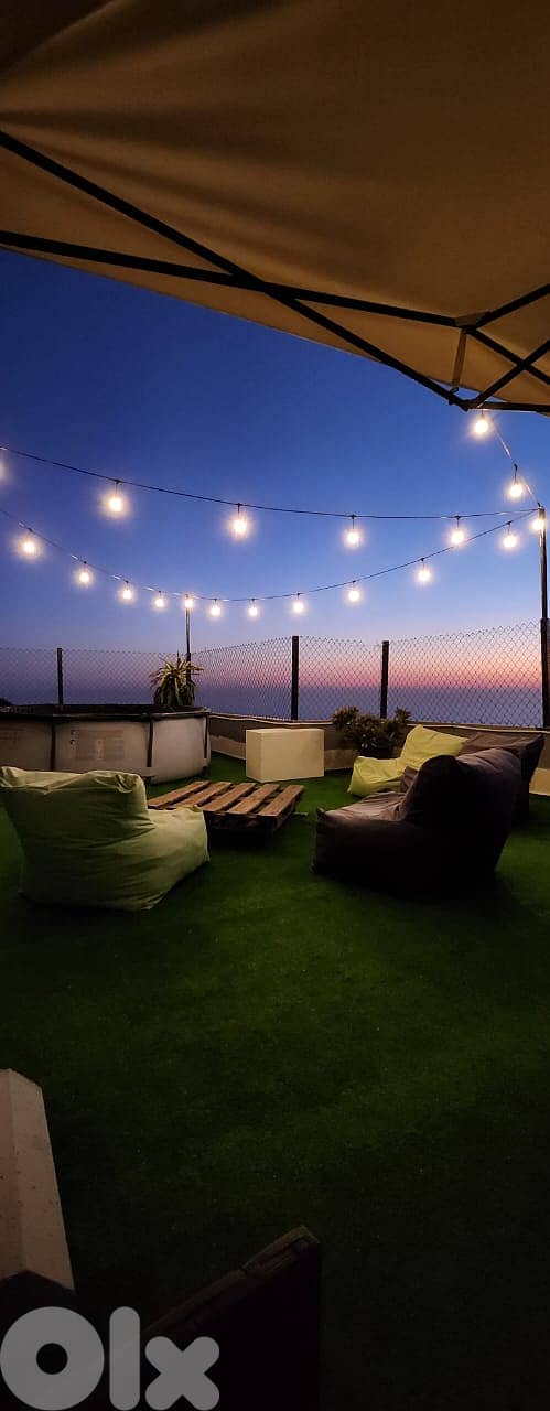 1100 m2 house+garde+terrace for rent in Aanaya - منزل للإيجار في عناية 0