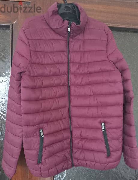LC WAIKIKI Puffy Winter Bordeaux Standard Fit Jacket 0