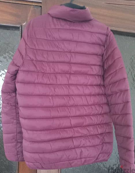 LC WAIKIKI Puffy Winter Bordeaux Standard Fit Jacket 1