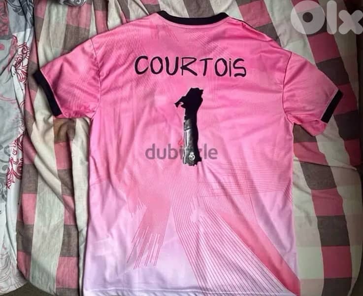 real madrid courtois yamamoto Limited edition goal keeper Jersey 4