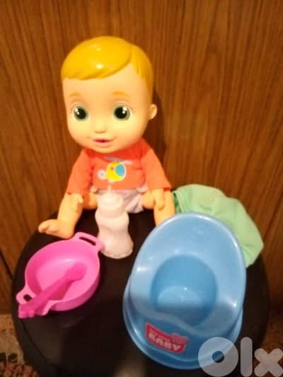 IMC BABY BOY NICK PEQUES PiPi Emotions Voices Toy Drinks+Potty+bottle.