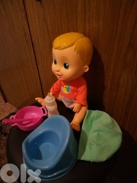 IMC BABY BOY NICK PEQUES PiPi Emotions Voices Toy Drinks+Potty+bottle. 6