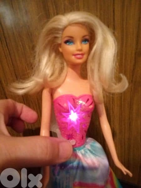 Barbie FASHION FAIRYTALE SINGER MECHANISM as new doll +body light=22 3