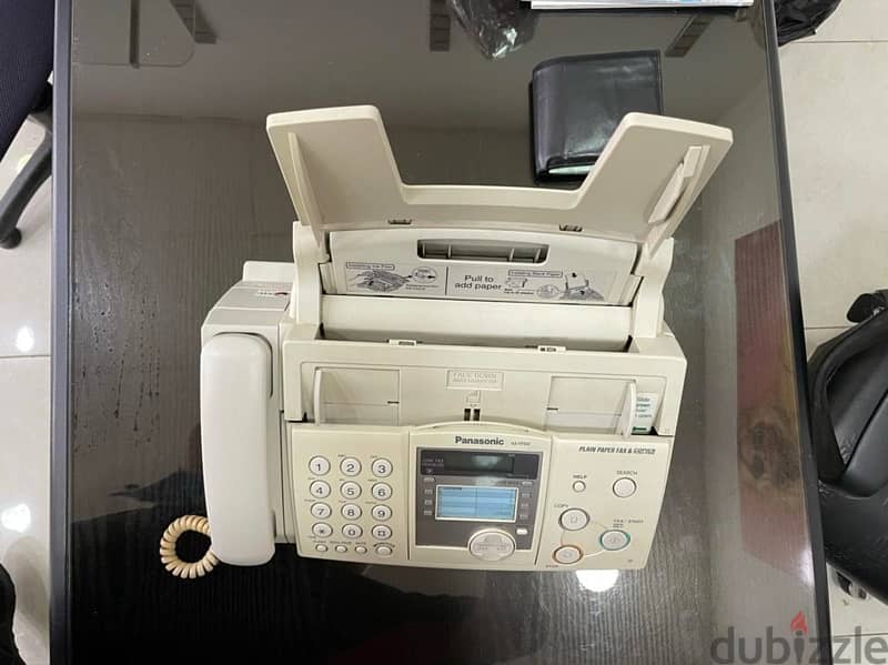 Fax used as phone in very good condition 1