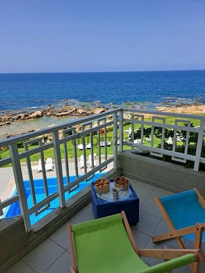 Beachfront Chalet in Jbeil