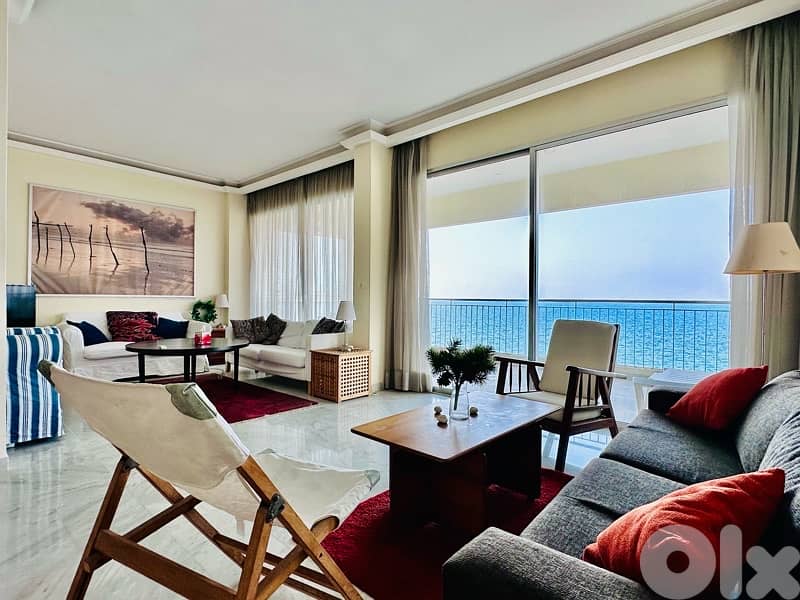 All Inclusive | Furnished Apartment For Rent In Manara With Sea View 0