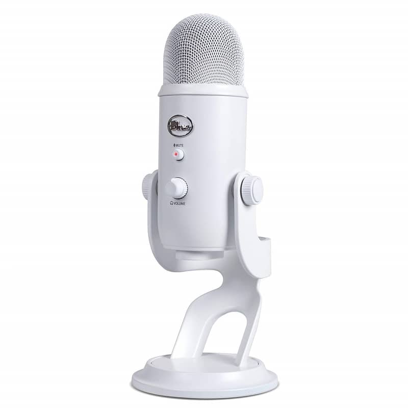 Logitech Blue Yeti Professional Condenser Microphone Whiteout 0