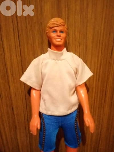 KEN BEACH Vintage Mattel Still Good wearing doll 1968 Bending legs=20$