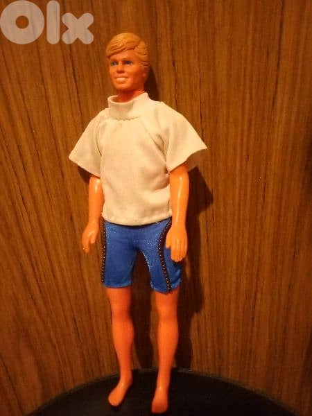 KEN BEACH Vintage Mattel Still Good wearing doll 1968 Bending legs=21$ 6