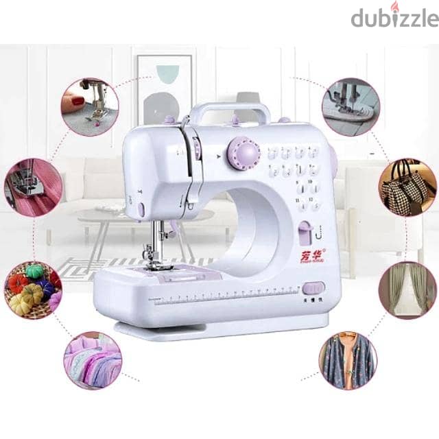 Mini Sewing Machine DIY Sewer with 2 Speeds and Accessories 2