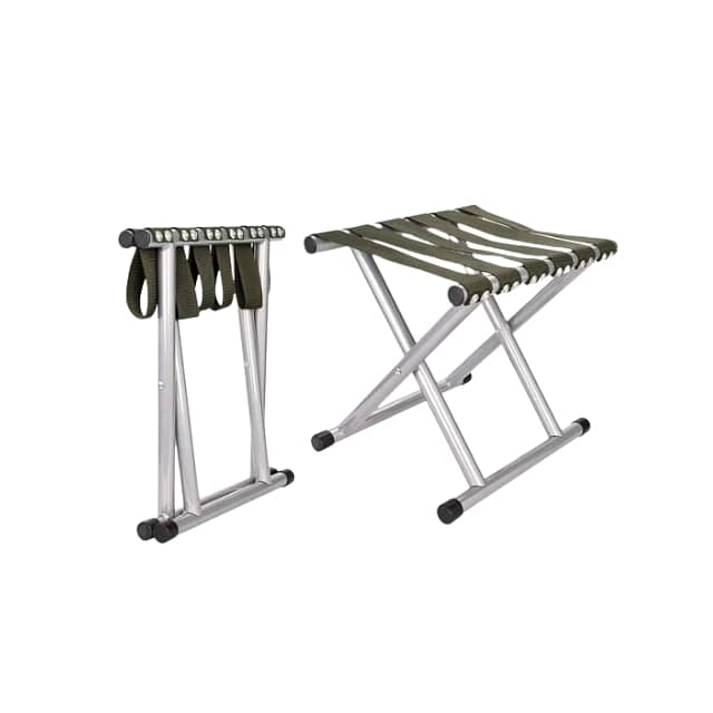 Outdoor Foldable Stool, Durable Camping Chair in Blue 1