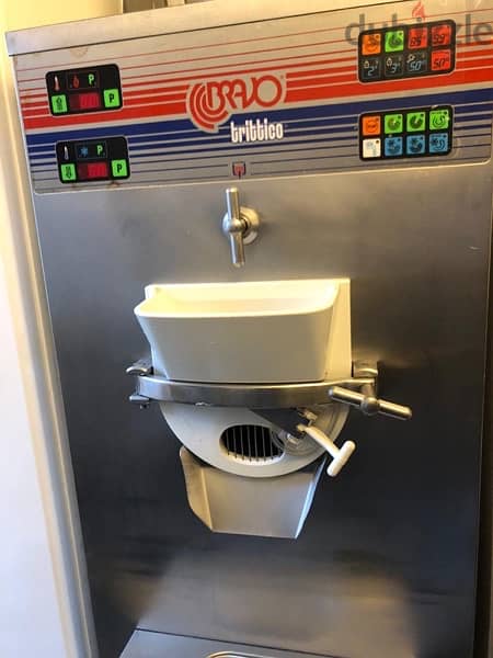 جمادات مع طباخات بوظة ايطالية BRAVO Batch freezer مستعملة واردة حديثاً 5