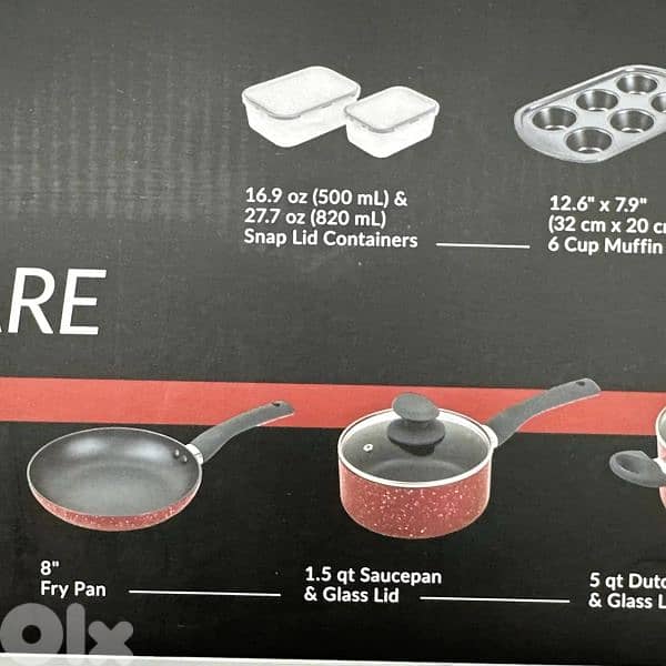 Brooklyn Steel Co. Venus Nonstick Aluminum 16-Pc( for discount ) 5
