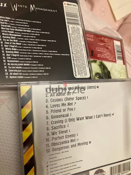 t. a. t. u brand new original cds 1