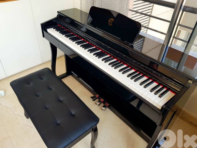 Piano Digital Cpro. New hamer keys 900 voices 70p styles . . . 7