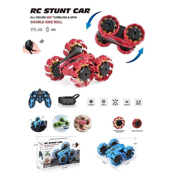 Rc stunt crazy wireless remote car control 0