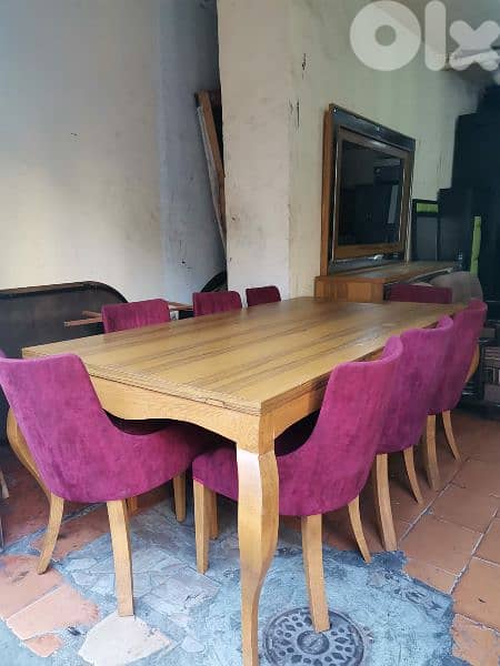 أوضة سفرة شغل توصاية ملبسة قشرة افركيه 1