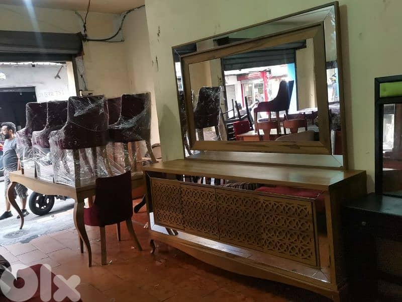 أوضة سفرة شغل توصاية ملبسة قشرة افركيه 2