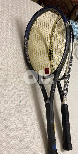 2 raquettes de tennis super légères (wilson Harmon Carbon) 4