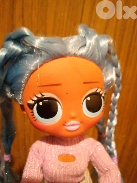 LOL OMG WINTERDISCO Great doll braided hair in her own wear+Shoes=31$ 3