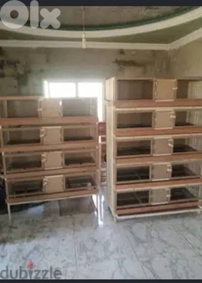أقفاص فر وبطاريات دجاج