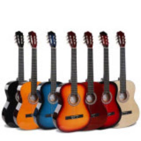 guitars 3/4 4/4 1/2 all colours 1