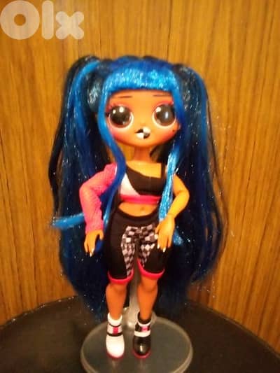 DOWN TOWN LOL BB FASHION OMG Great doll long hair+Own wear+Shoes=34$