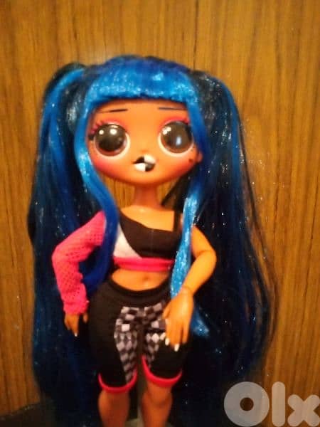 DOWN TOWN LOL BB FASHION OMG Great doll long hair+Own wear+Shoes=34$ 1