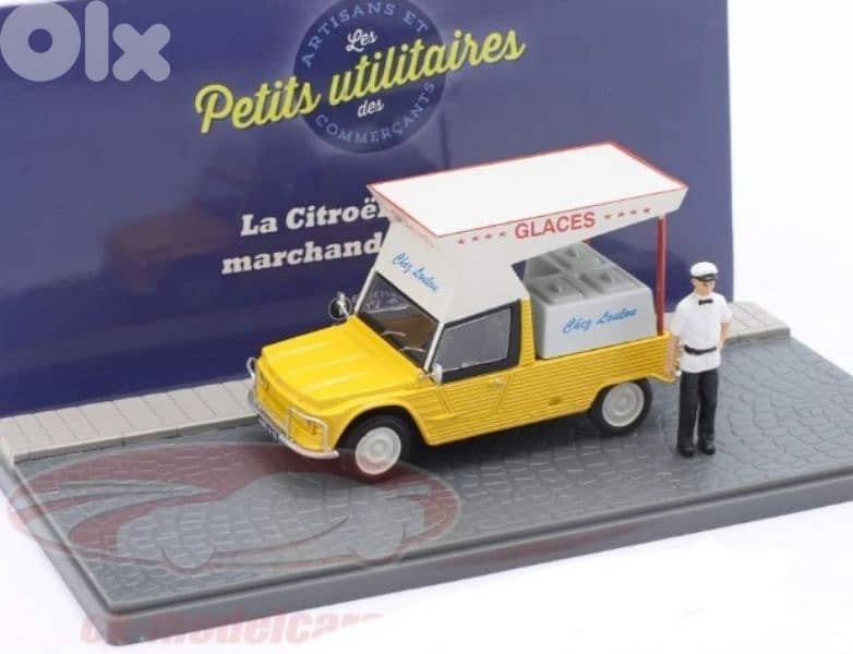 Citroën Ice cream truck diecast car model 1;43. 0