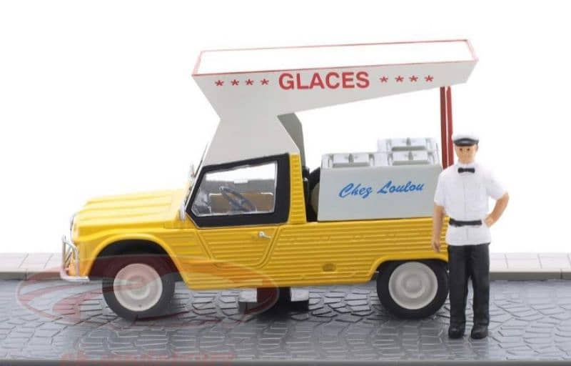 Citroën Ice cream truck diecast car model 1;43. 2