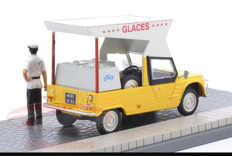 Citroën Ice cream truck diecast car model 1;43. 3